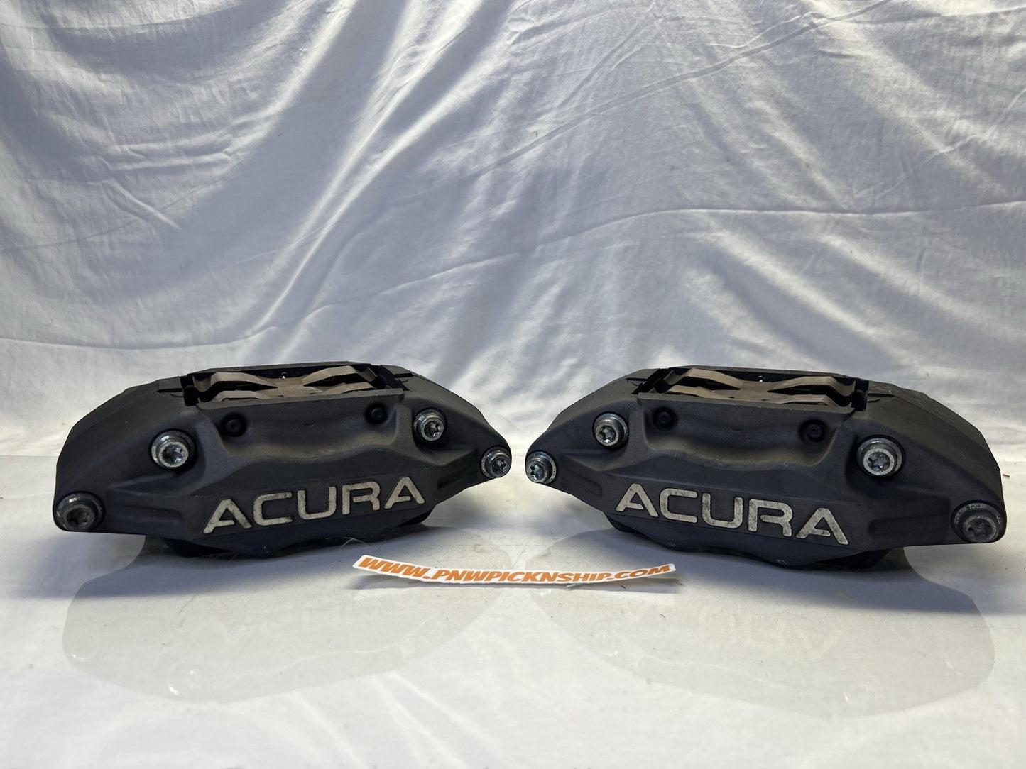 ✅ 2005-2012 Acura RL Advics Front Left Right 4 Piston Brake Calipers (Pair) OEM