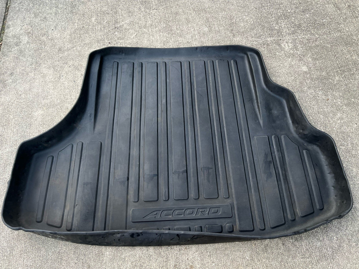 ✅ 03-07 Honda Accord Trunk Mat Liner Cargo Tray OEM All-Weather Season Rubber