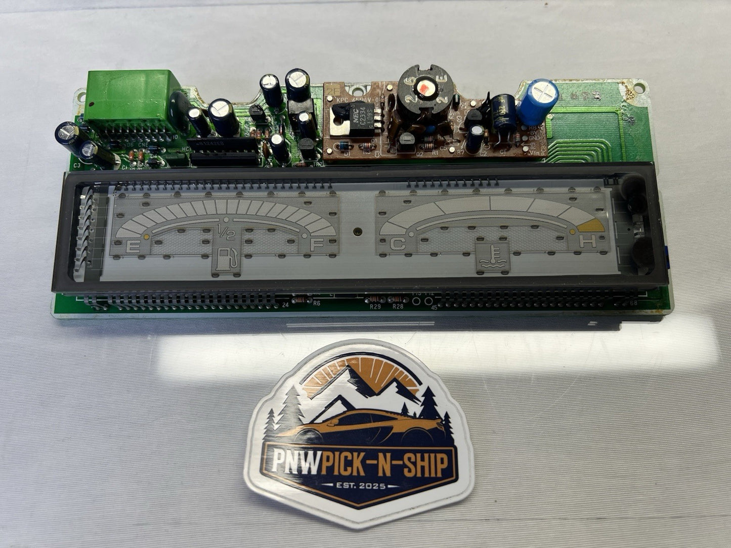 ✅ 92-96 Honda Prelude Digital Temp Fuel Gauge Instrument Cluster REBUILT