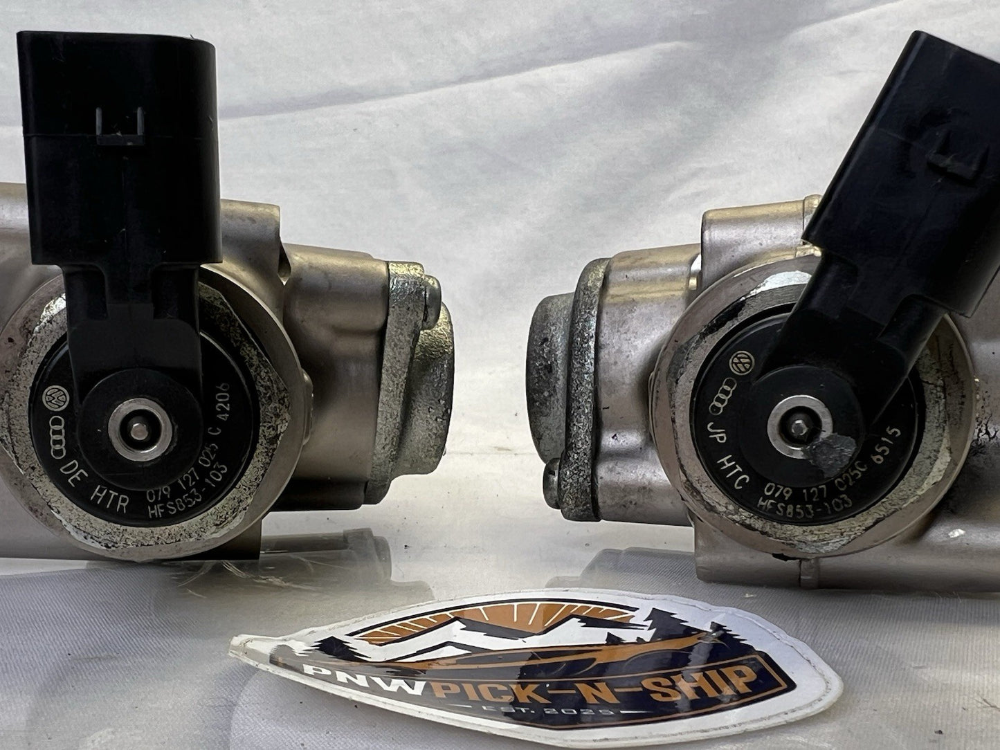 ✅ 2007-2011 Audi A6 A8 RS4 S5 Q7 4.2L V8 High Pressure Fuel Pump Set PAIR OEM