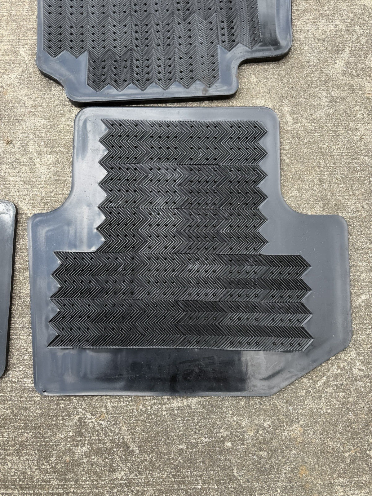 ✅ 2003-2007 Honda Accord All Weather Rubber Floor Mats Black OEM Factory 4 Piece