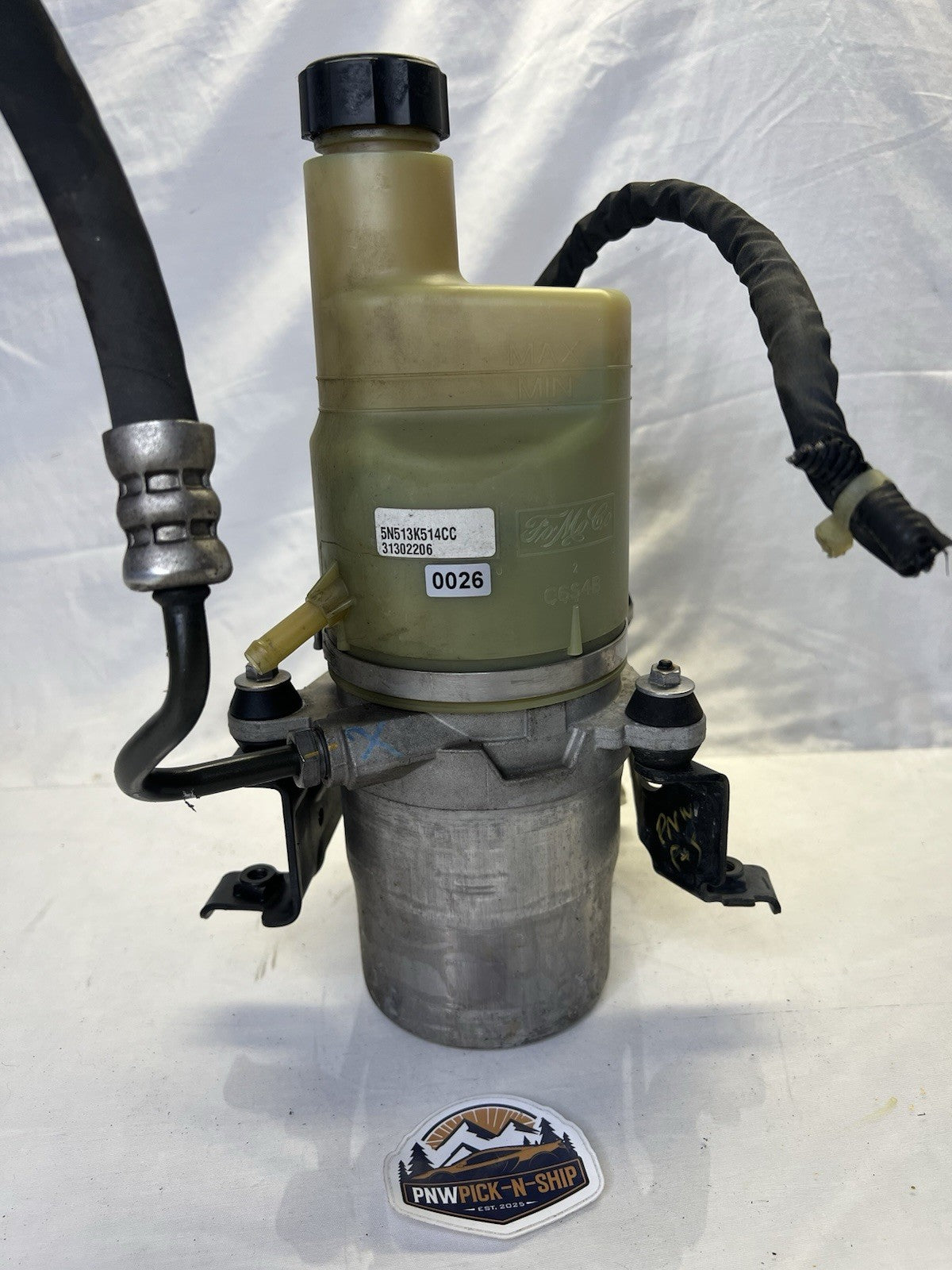 ✅ 04-13 Volvo S40 C70 C30 V50 Electric Power Steering Pump OEM Bracket & Pigtail
