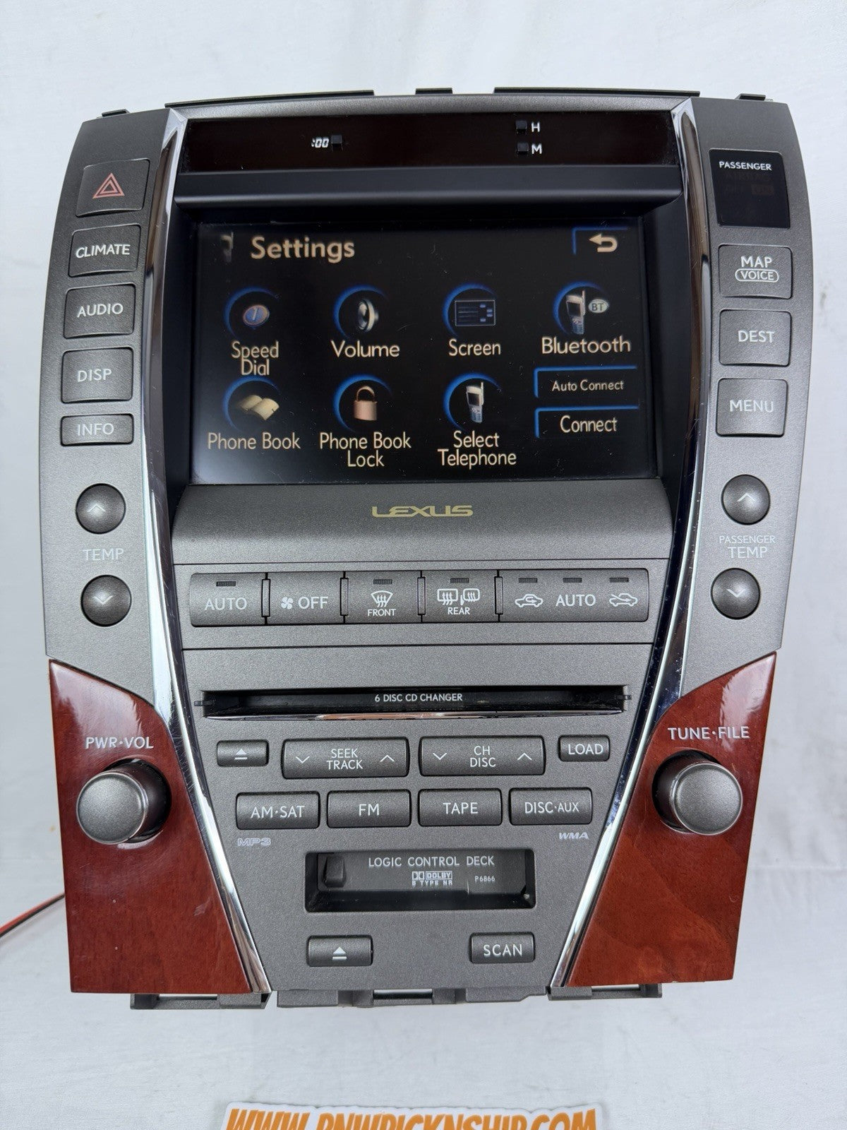 ✅2007-2009 LEXUS ES350 FRONT NAVIGATION RADIO STEREO SCREEN UNIT 86430-33011 OEM