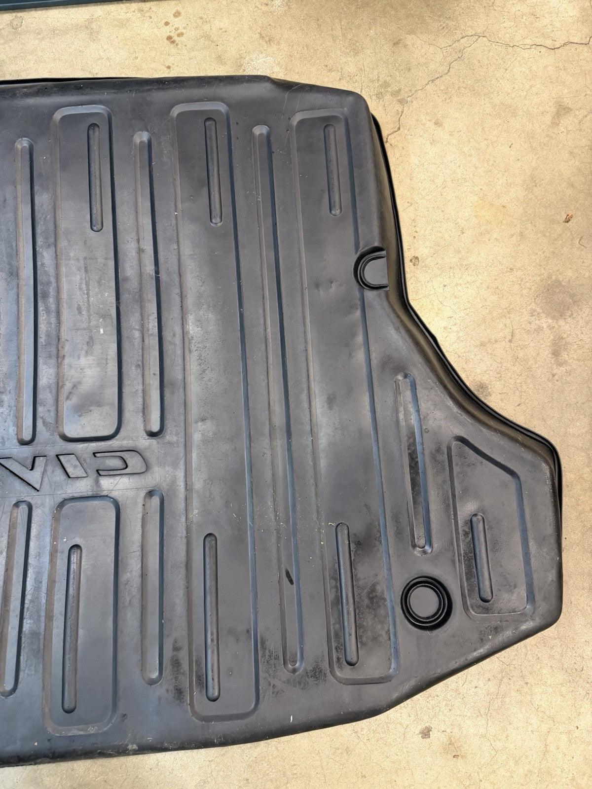 ✅ 2006-2011 Honda Civic All Weather Trunk Mat Cargo Liner Rubber Black OEM