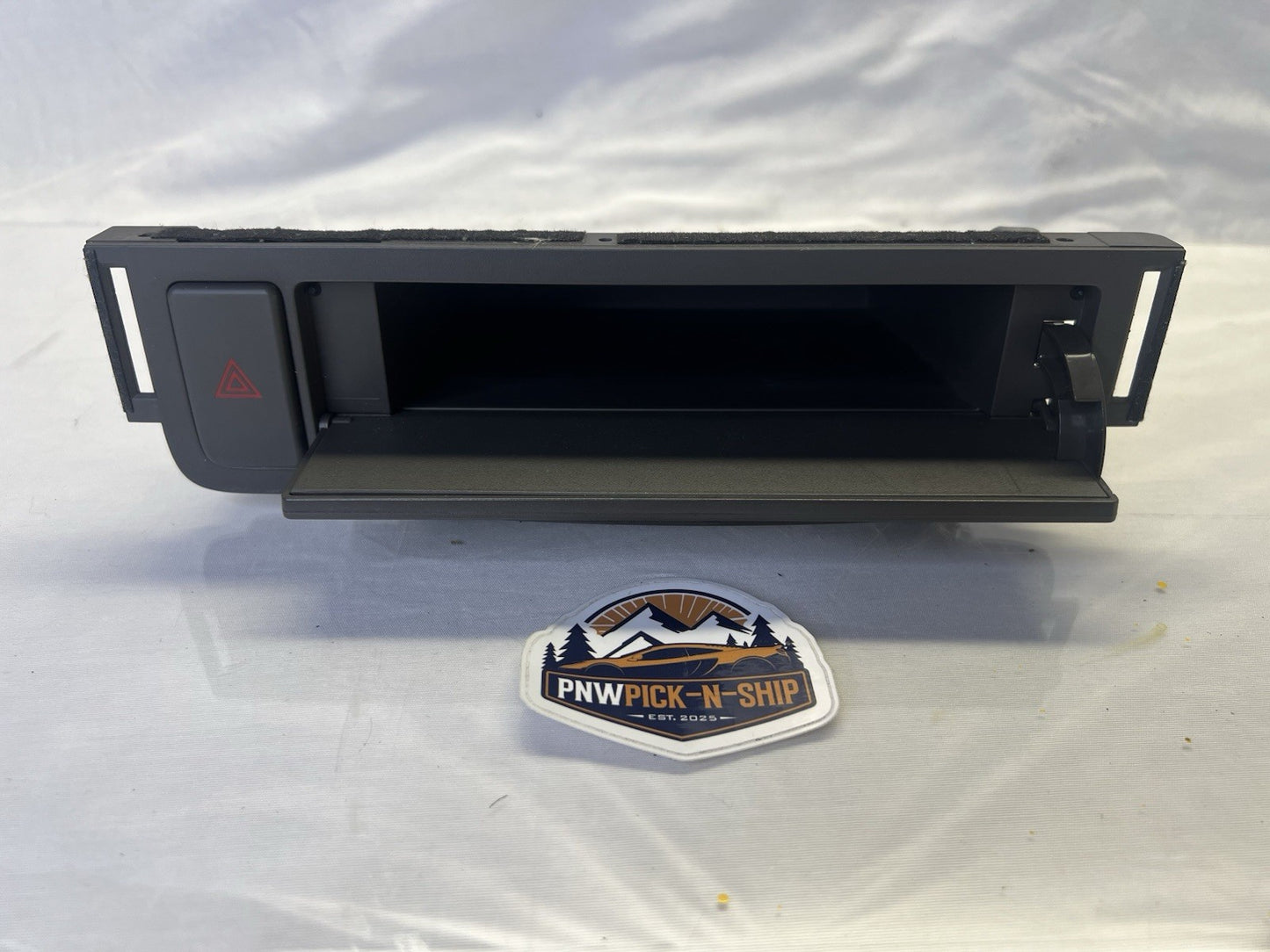 ✅ 06-08 Honda Ridgeline Center Dash Pocket Cubby Tray Compartment OEM Warm Gray