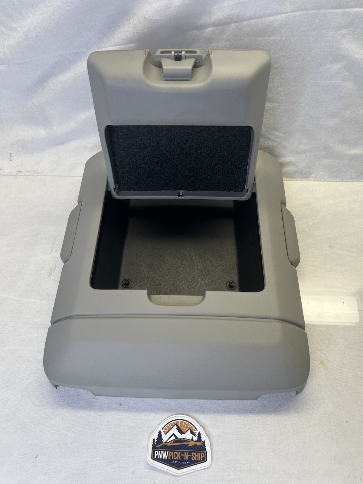 ✅ 04-08 Ford F150 Overhead Console SLIDING RAIL COMPARTMENT w/ Storage DARK GRAY