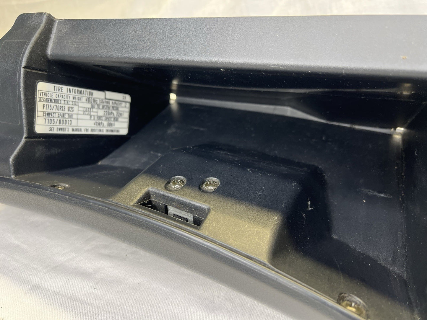 ✅94-97 OEM Honda Del Sol Black dash dashboard glovebox glove box compartment LHD