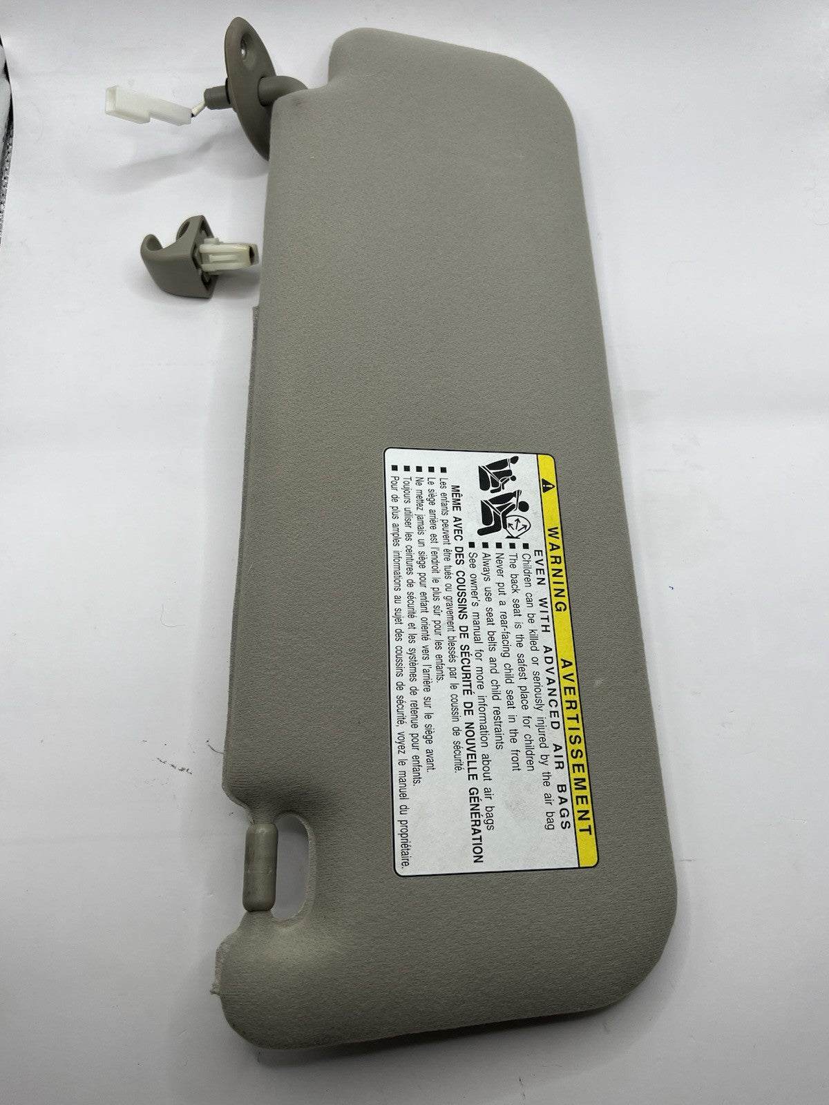 ✅ 2004-2009 Toyota Prius Driver Left Side Sun Visor Beige illuminated