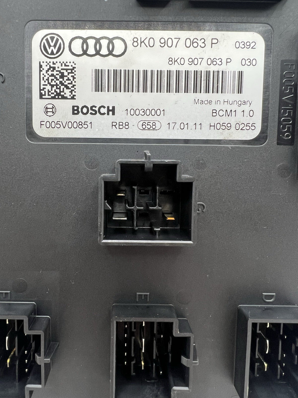 ✅ 2009-16 AUDI B8 A4 S4 A5 S5 Q5 BODY CONTROL COMPUTER MODULE BCM OEM 8K0907063P