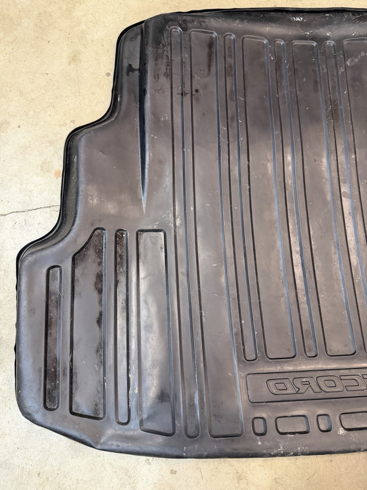 ✅ 03-07 Honda Accord Trunk Mat Liner Cargo Tray OEM All Weather Season Rubber
