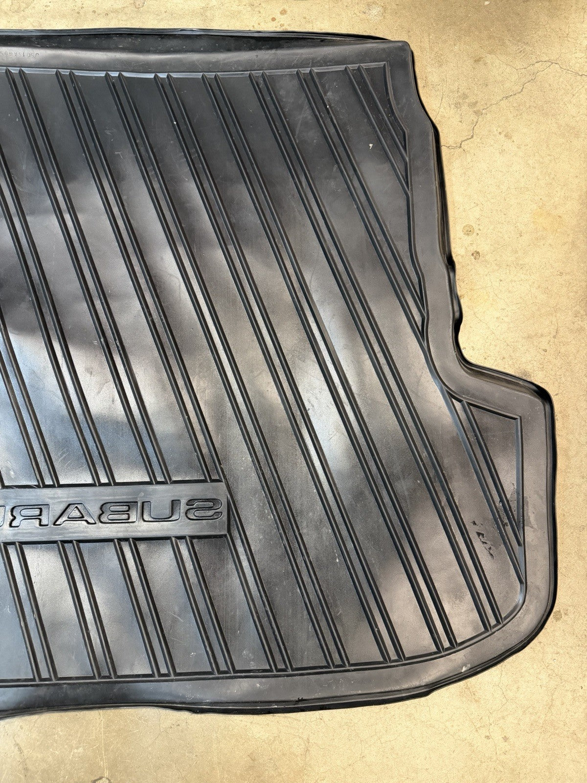 ✅ 2006-2009 Subaru Outback Legacy Rear Trunk Cargo Liner Black Floor Mat OEM