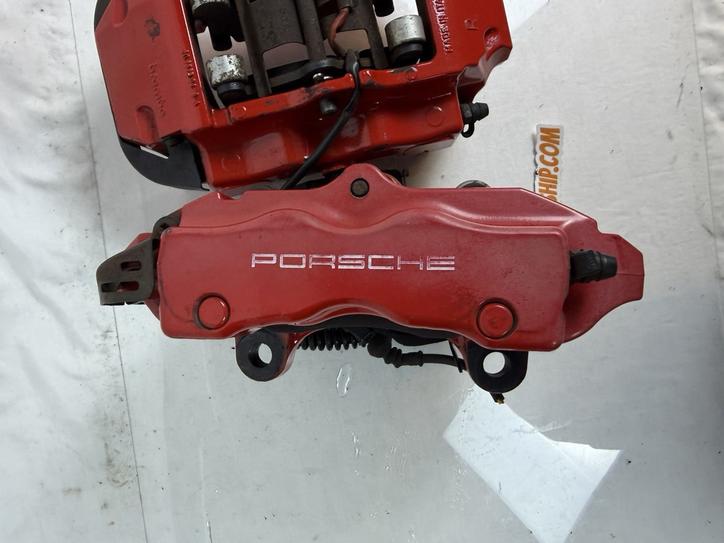 ✅ 03-10 Porsche Cayenne Turbo Brembo Rear Brake Caliper Calipers Set of 2 Pc OEM