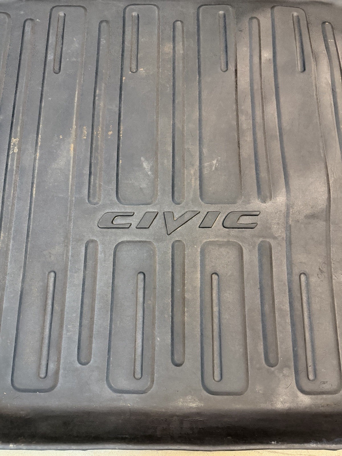 ✅ 2006-2011 Honda Civic All Weather Trunk Mat Cargo Liner Rubber Black OEM