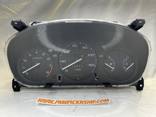 ✅ 1996 - 2000 Honda Civic EX Manual RPM Instrument Cluster No ABS 264k EK