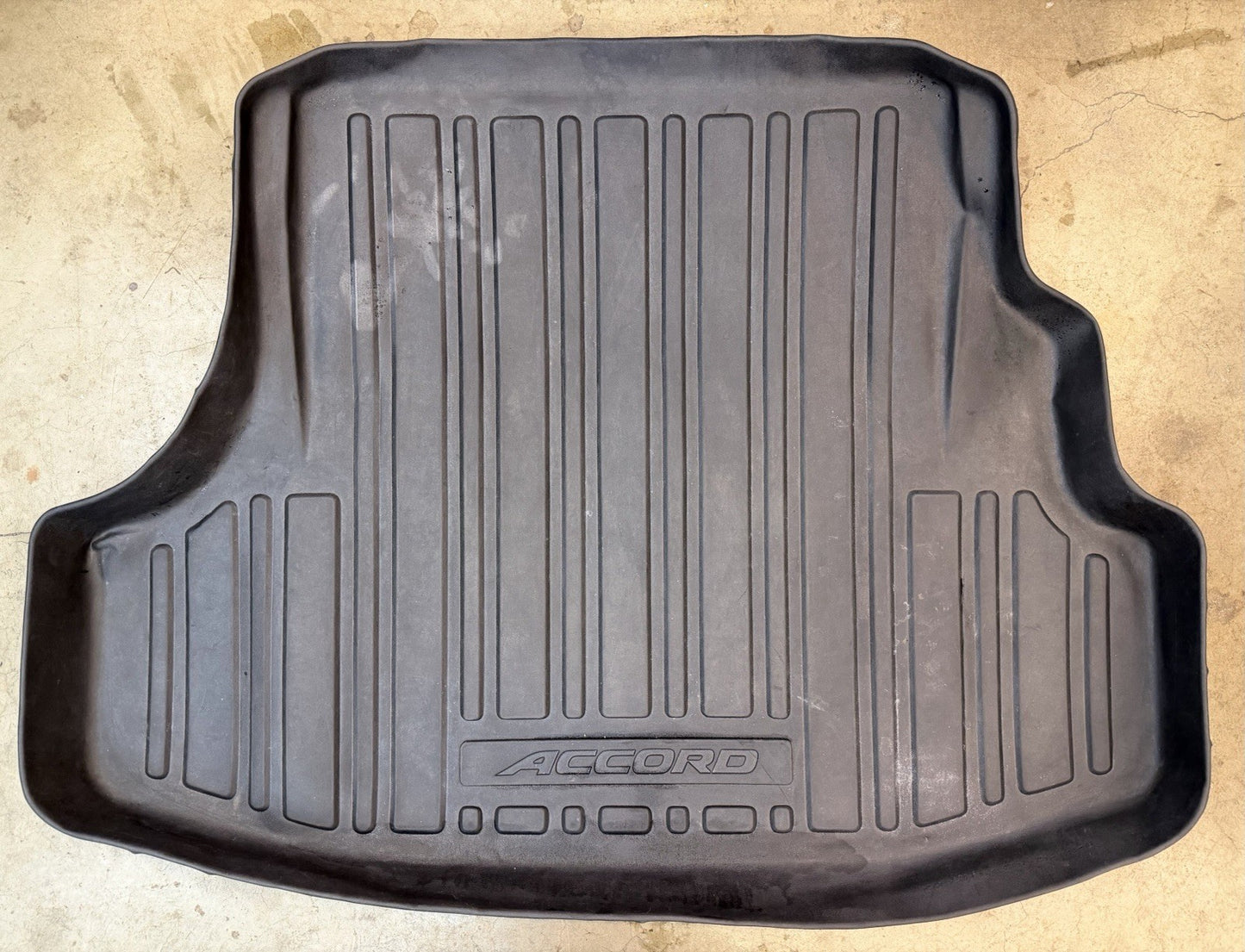 ✅ 03-07 Honda Accord Trunk Mat Liner Cargo Tray OEM All Weather Season Rubber