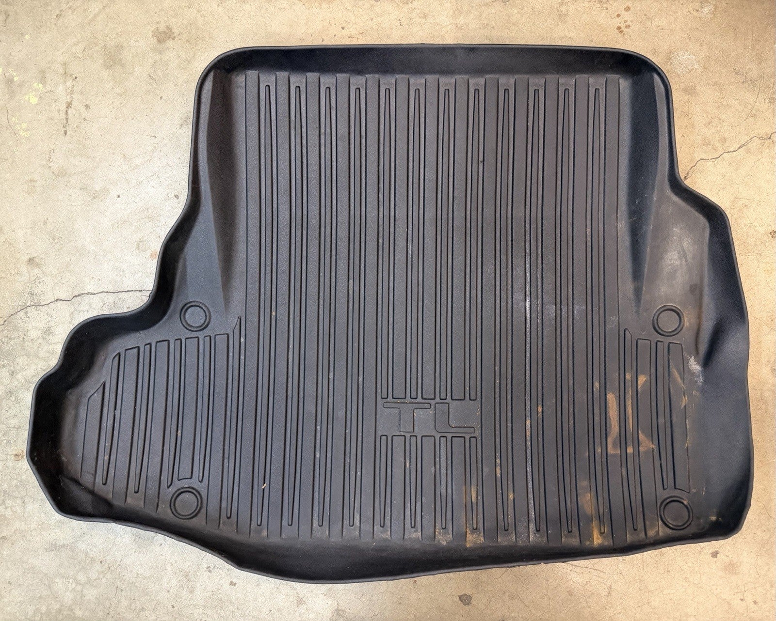 ✅ 04-08 Acura TL All Weather Rubber Rear Trunk Floor Mat Liner Tray Genuine OEM