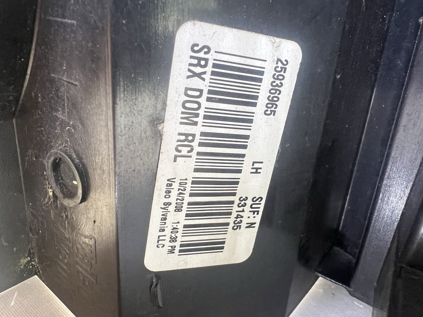 ✅ 2004 - 2009 CADILLAC SRX DRIVER SIDE LEFT TAIL LIGHT LED OEM 25936965
