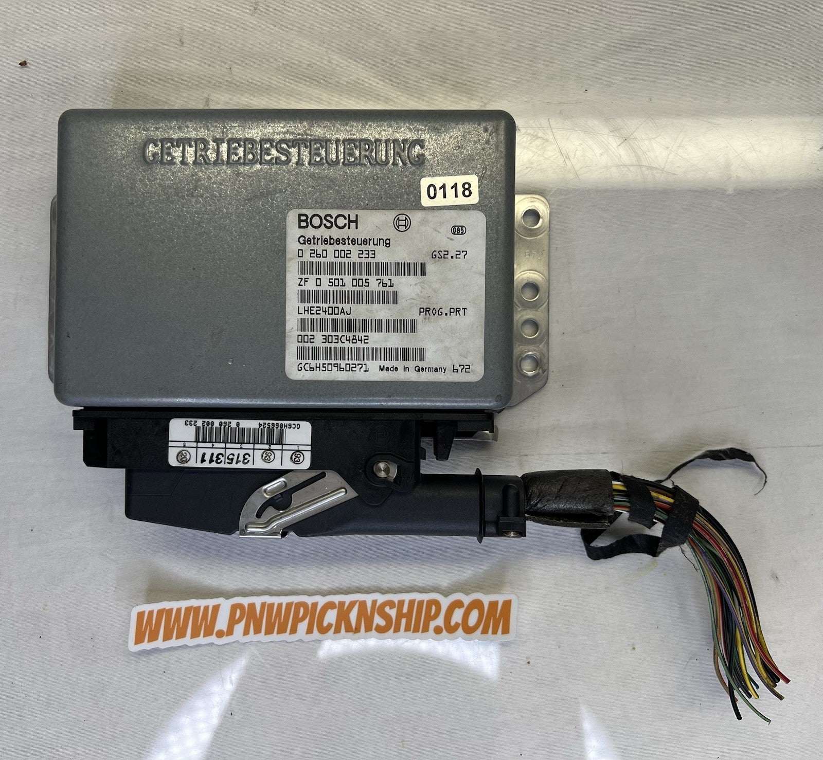 ✅1995-1997 Jaguar Vanden Plas 4.0 Transmission Computer Module TCM OEM LHE2400AJ