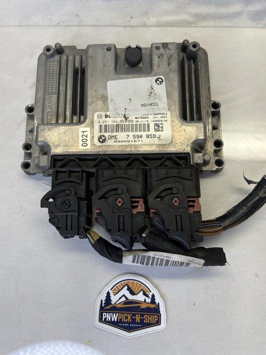 ✅ 2009-2010 Mini Cooper 7 590 859-01 Computer Engine Control ECU ECM EBX Module