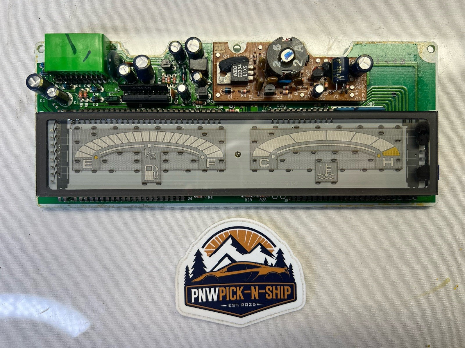 ✅ REBUILT 92-96 Honda Prelude Digital Temp Fuel Gauge Instrument  Cluster