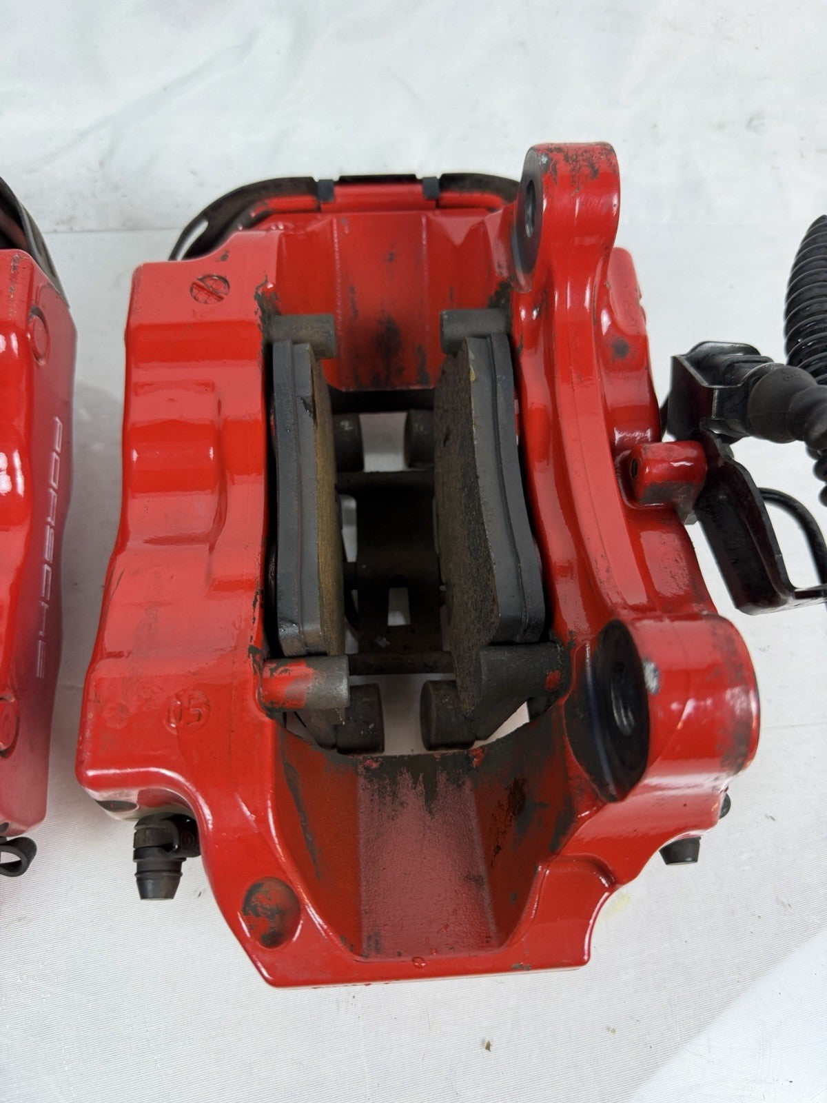 ✅ 03-10 Porsche Cayenne Turbo Brembo Rear Brake Caliper Calipers Set of 2 Pc OEM