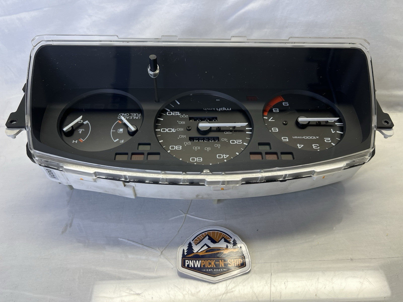 ✅ 92-95 Honda Civic EG Instrument Cluster Speedometer USDM Unit MANUAL 283k OEM