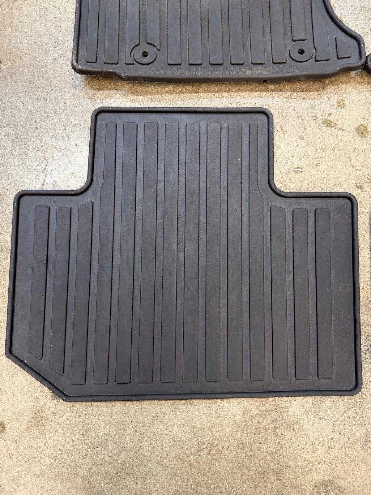 ✅ 2014-2018 Subaru Forester Black All Weather Floor Mats Set Rubber Factory OEM