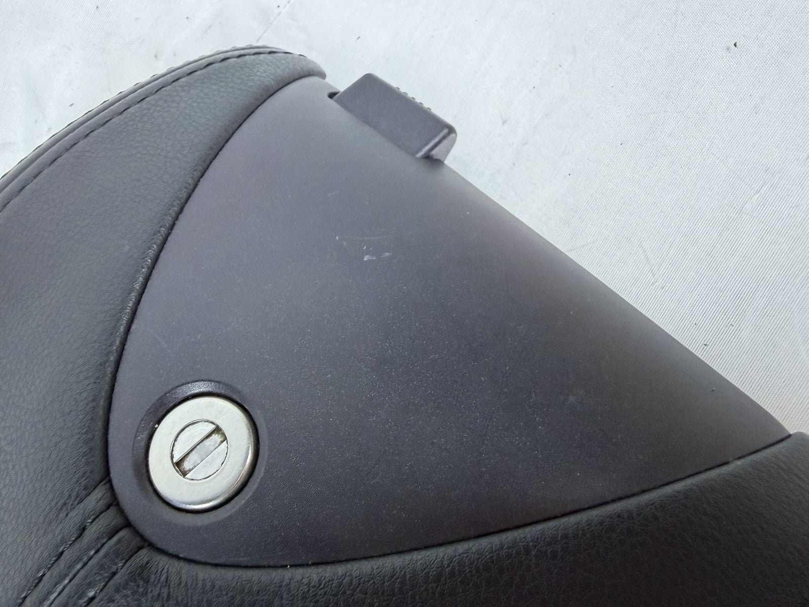 ✅ 07-12 Acura RDX Center Console Black Leather Lid Armrest Cover 83405-STK-A02ZC