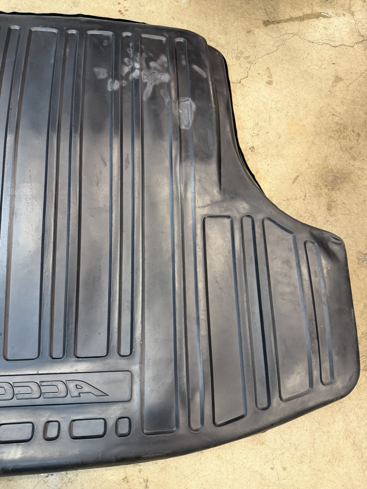 ✅ 03-07 Honda Accord Trunk Mat Liner Cargo Tray OEM All Weather Season Rubber