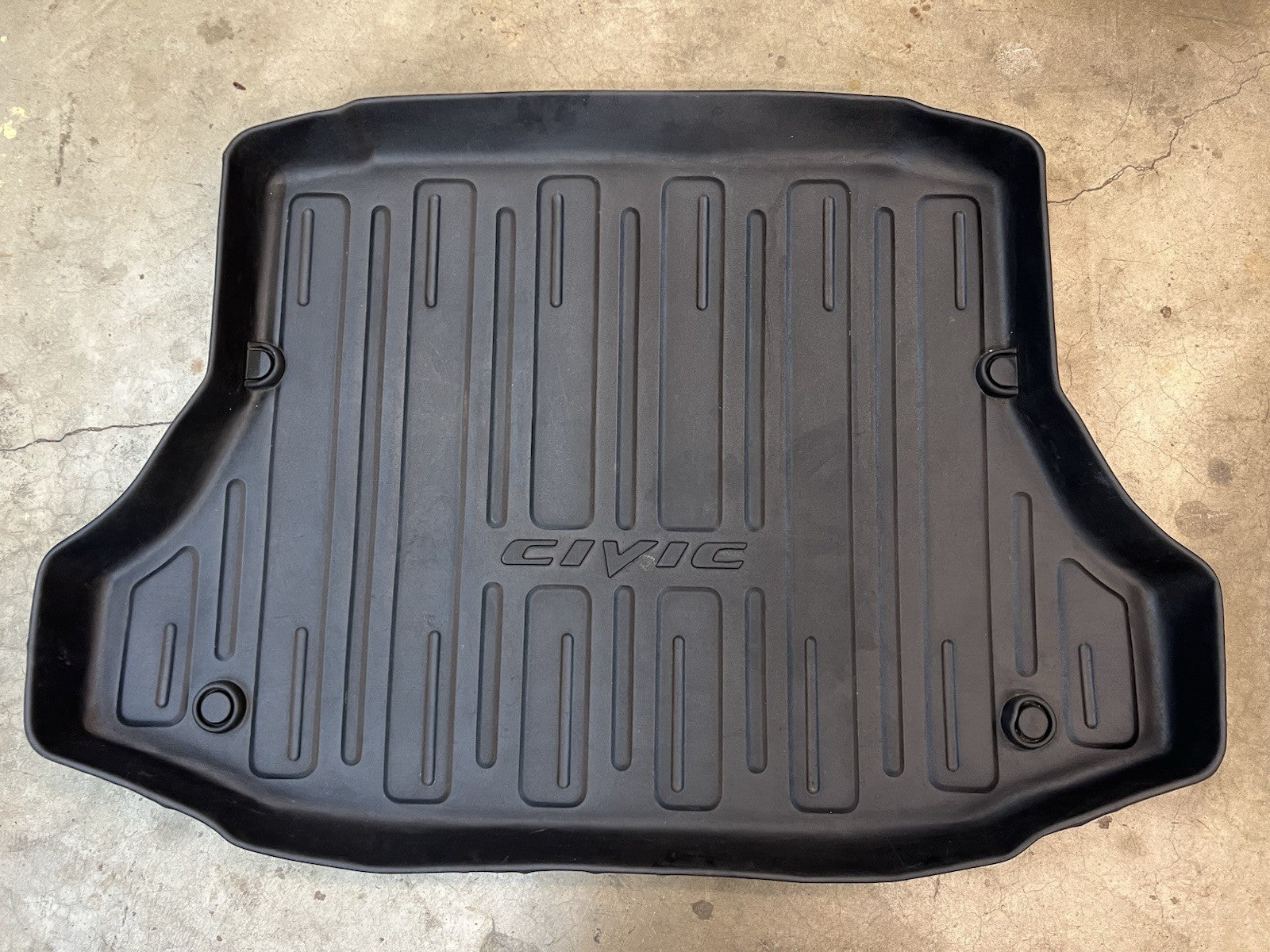 ✅ 2006-2011 Honda Civic All Weather Trunk Mat Cargo Liner Rubber Black OEM