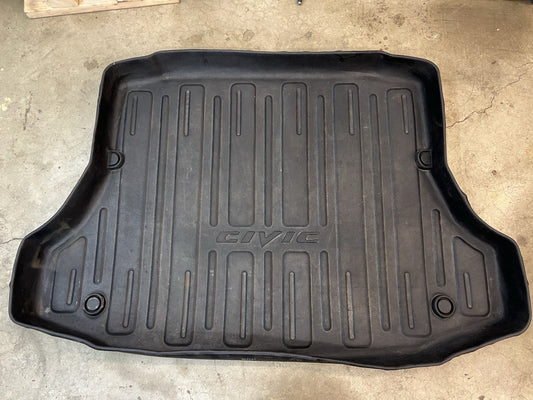✅ 2006-2011 Honda Civic All Weather Trunk Mat Cargo Liner Rubber Black OEM