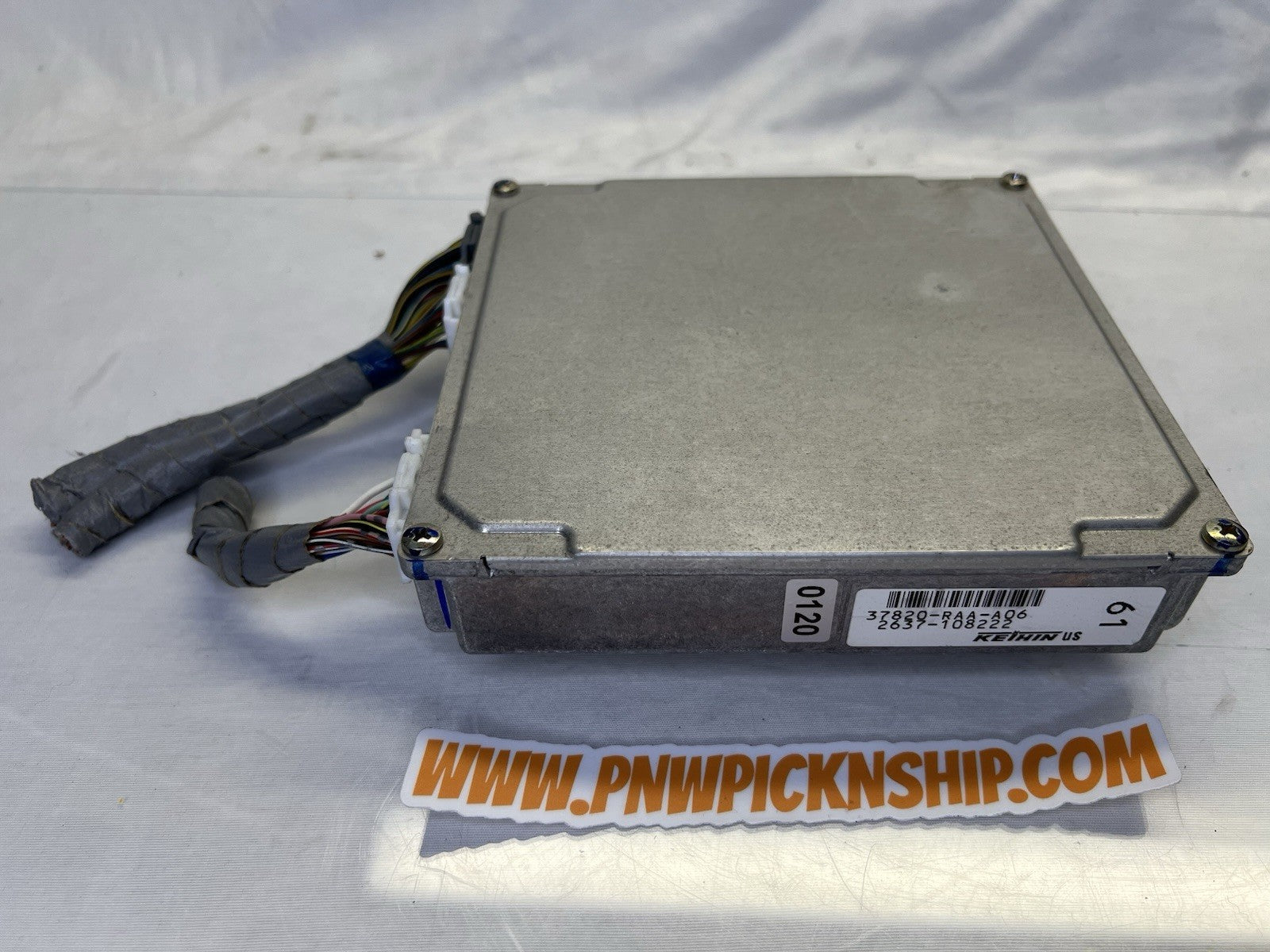 ✅03-04 HONDA ACCORD ECU K24 ENGINE CONTROL MODULE UNIT 2.4 M/T OEM 37820-RAA-A06