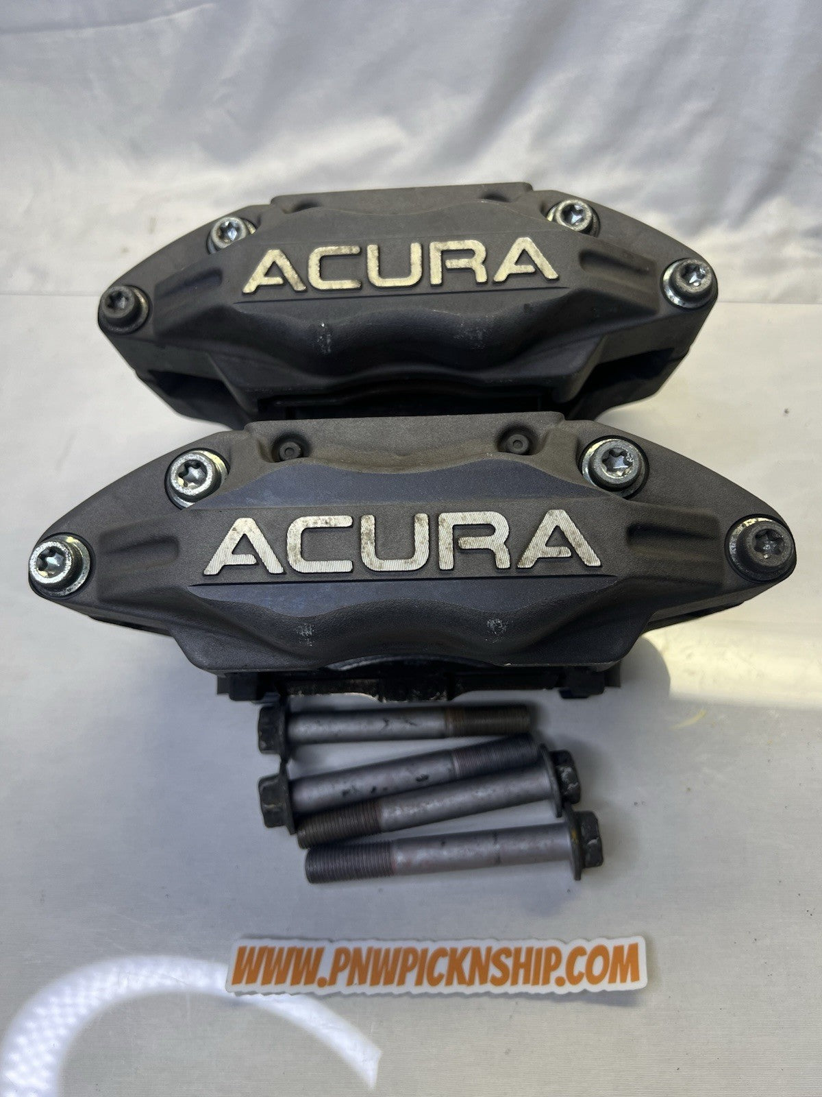 ✅ 2005-2012 Acura RL Advics Front Left Right 4 Piston Brake Calipers (Pair) OEM