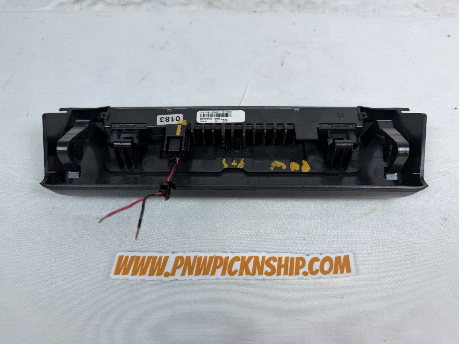 ✅2014-2019 Nissan Versa Note Rear Red LED 3rd Third High Mount Brake Light Lamp