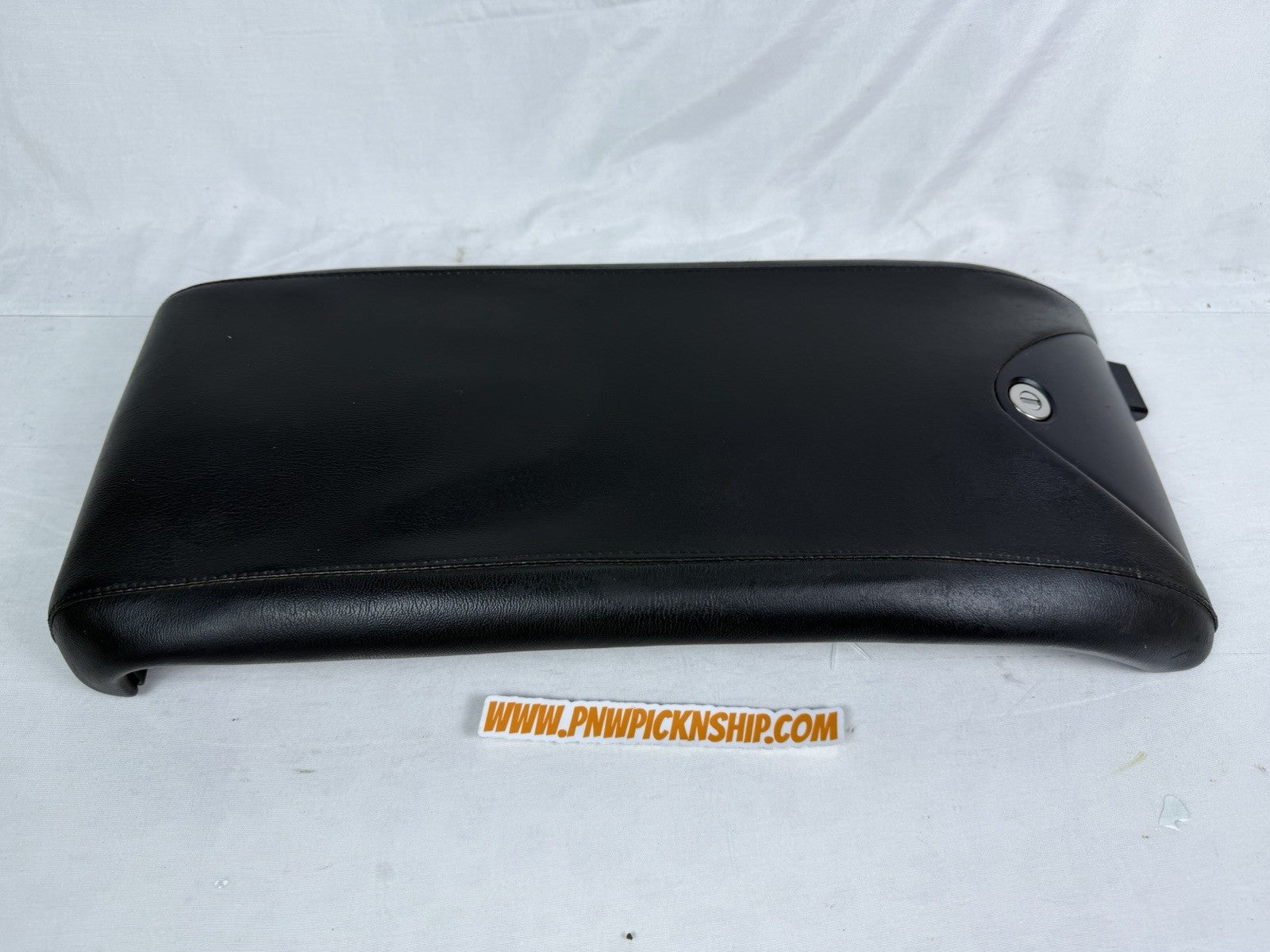 ✅ 07-12 Acura RDX Center Console Black Leather Lid Armrest Cover 83405-STK-A02ZC