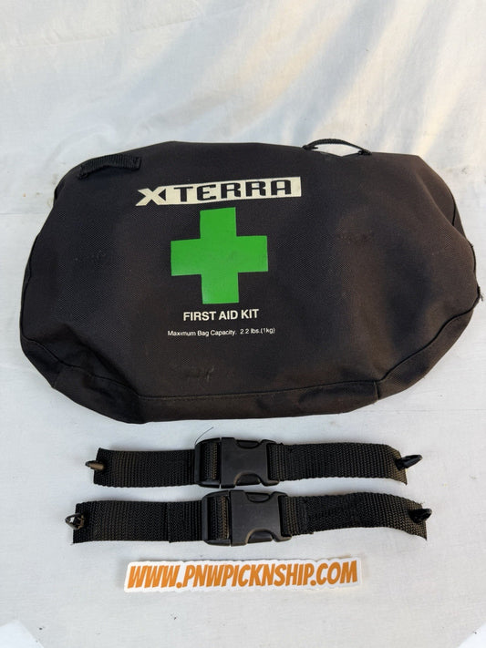 ✅ 2001-2004 NISSAN XTERRA FIRST AID KIT BAG And Straps EMPTY 1st GEN