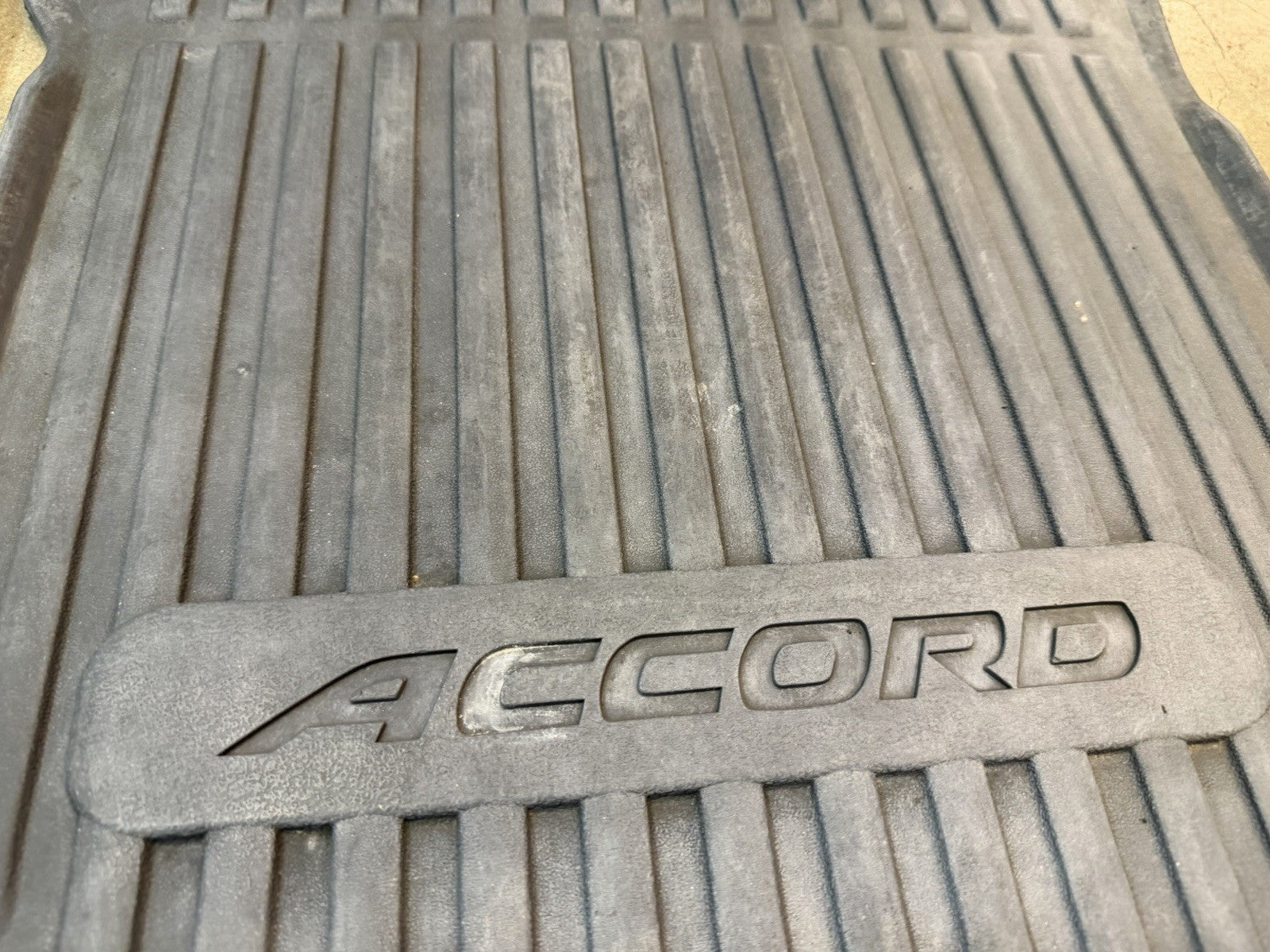 ✅ 1998-2002 Honda Accord Sedan OEM Rubber All Season Front Floor Mats 98-02