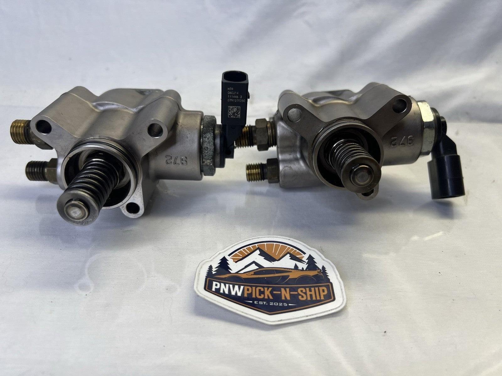 ✅ 2007-2011 Audi A6 A8 RS4 S5 Q7 4.2L V8 High Pressure Fuel Pump Set PAIR OEM