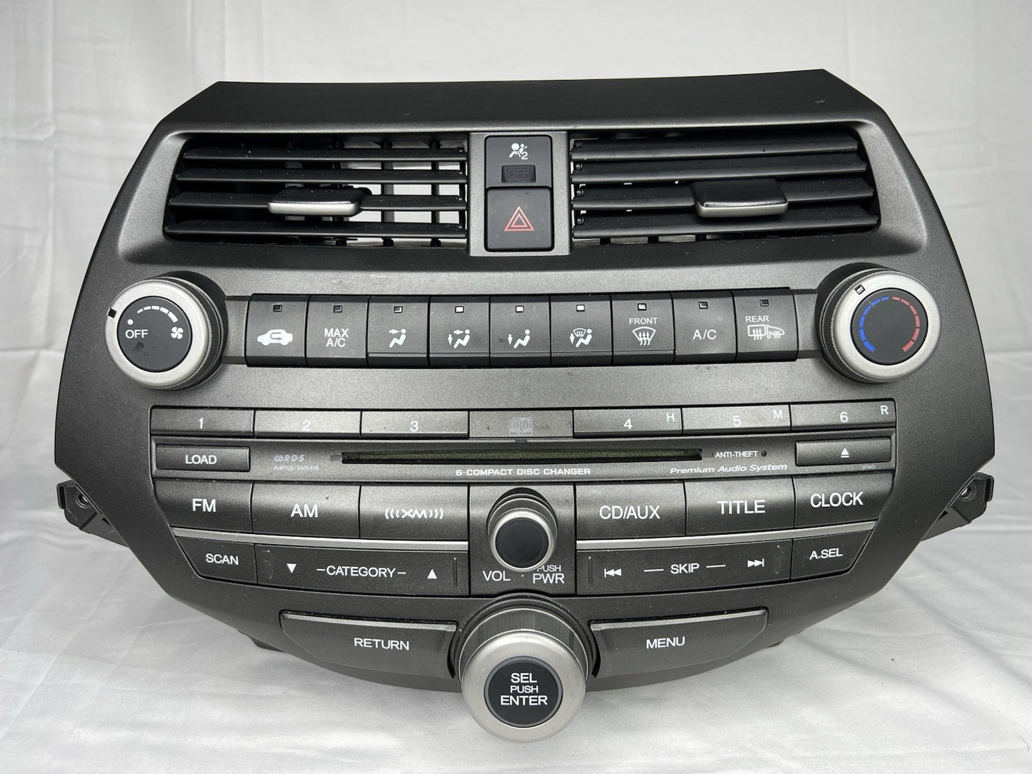 ✅ 2008-2011 HONDA ACCORD AM FM CD 6 DISC PLAYER RADIO STEREO RECEIVER 
