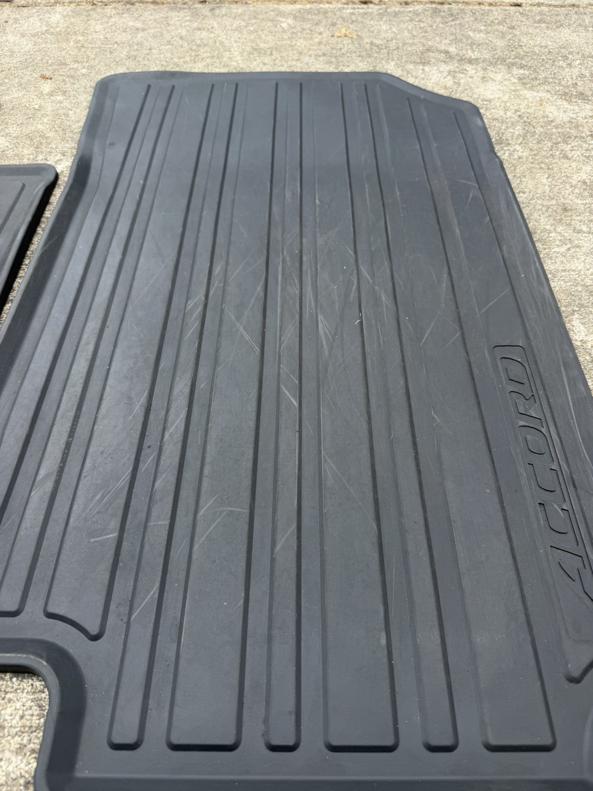 ✅ 2003-2007 Honda Accord All Weather Rubber Floor Mats Black OEM Factory 4 Piece