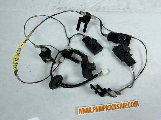 ✅ 2007-2012 Lexus ES350 Rear Bumper Park Sensors W/Wiring Harness 89341-33110