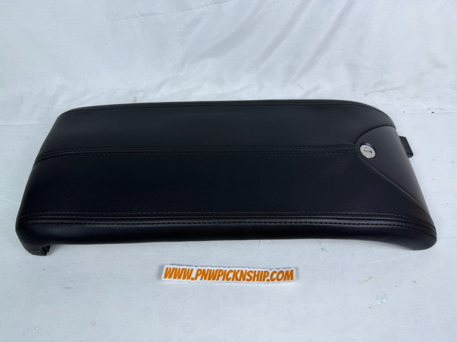 ✅ 07-12 Acura RDX Center Console Black Leather Lid Armrest Cover 83405-STK-A02ZC