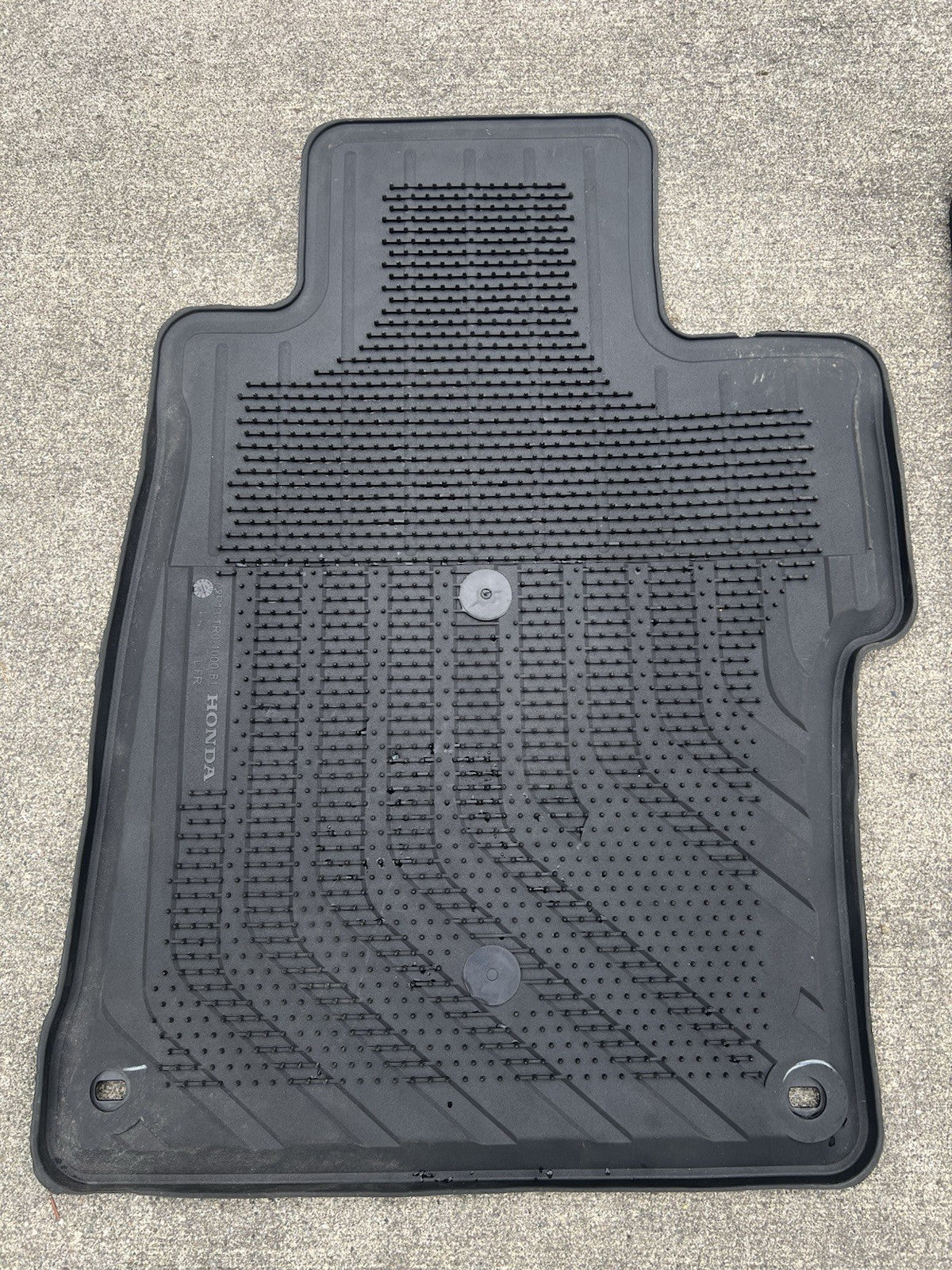 ✅06-11 HONDA CIVIC Sedan / Coupe BLACK RUBBER FLOOR MATS OEM FACTORY ALL WEATHER