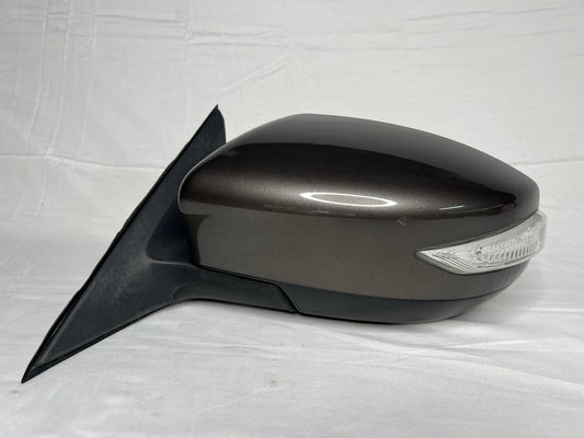 ✅ 2013-18 Nissan Altima Sedan Driver Side Mirror w/ Turn Signal Non-Heated Brown