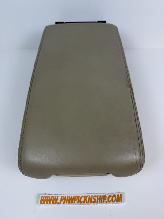 ✅ 1998-2005 Lexus GS300 GS400 GS430 Center Console Lid Tan Beige Leather OEM