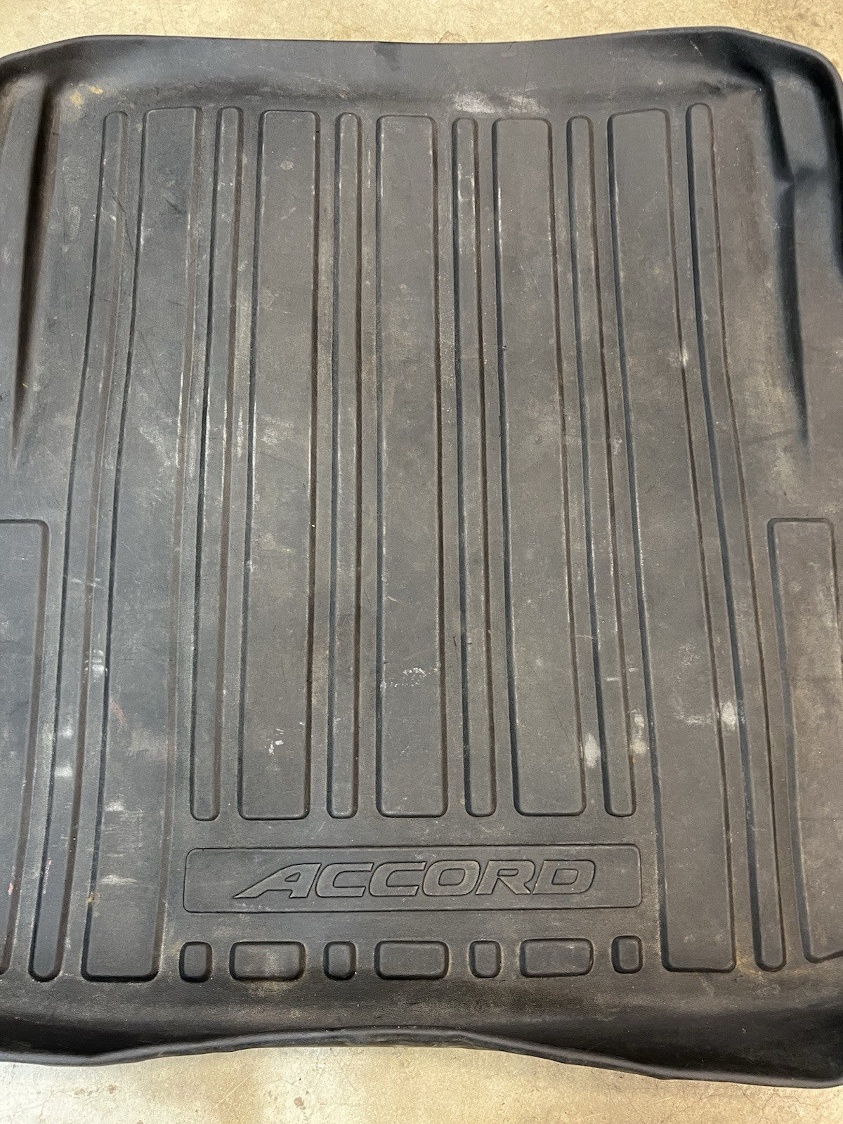 ✅ 03-07 Honda Accord Trunk Mat Liner Cargo Tray OEM All Weather Season Rubber