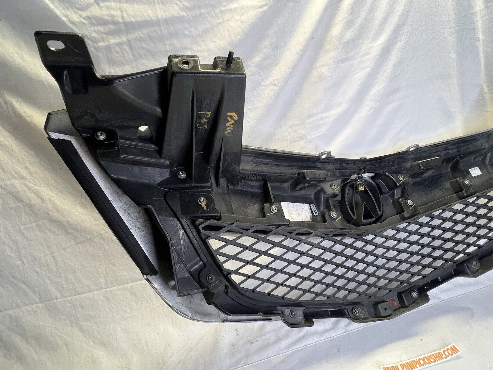 ✅ 2010-2013 Acura MDX Front Bumper Grille With Emblem OEM Silver Grill READ