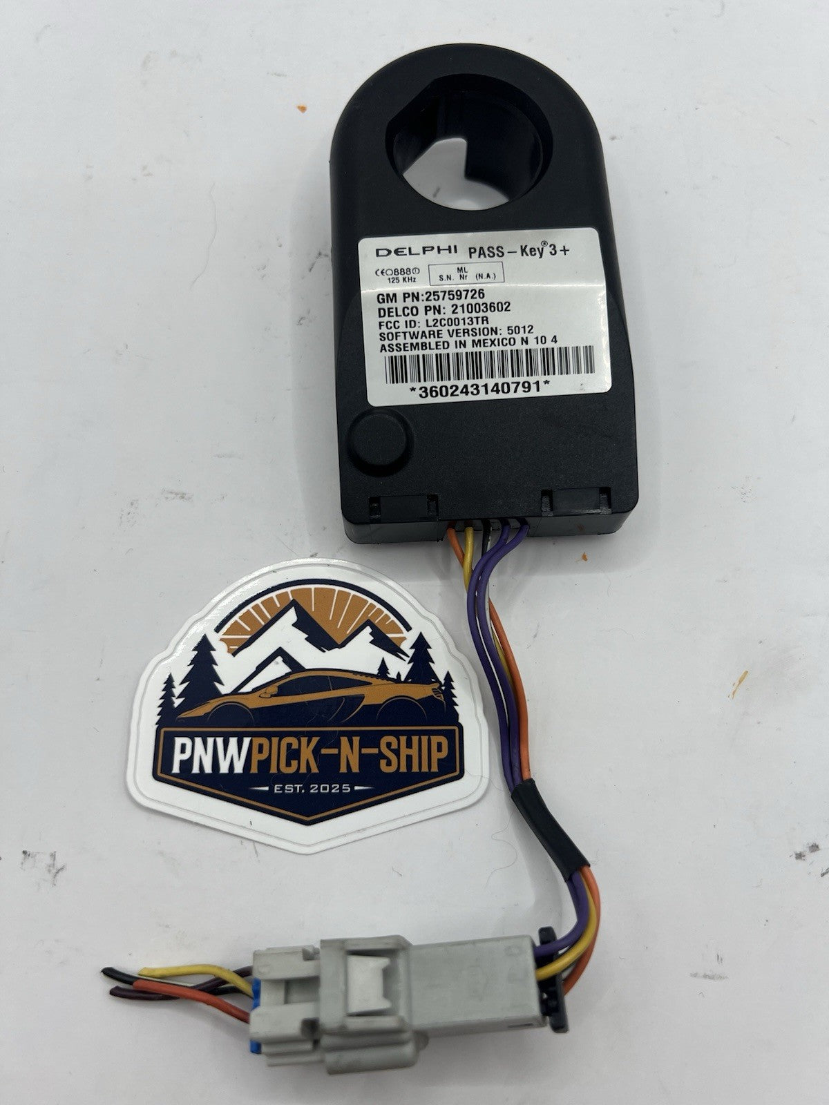 ✅ 03-07 CTS 04-06 SRX IGNITION TRANSCEIVER IMMOBILIZER MODULE USED OEM 25759726