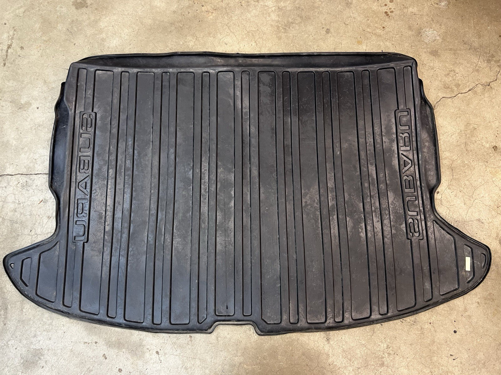 ✅08-14 SUBARU WRX STI HATCH OEM TRUNK FLOOR LINER RUBBER CARGO MAT GENUINE OEM