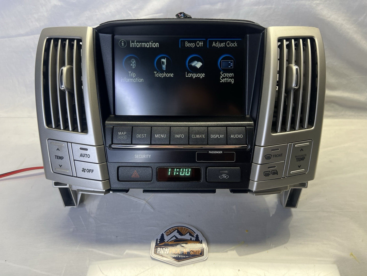 ✅ 2004 - 2009 Lexus RX350 RX OEM Radio Navigation Display Screen Climate Control